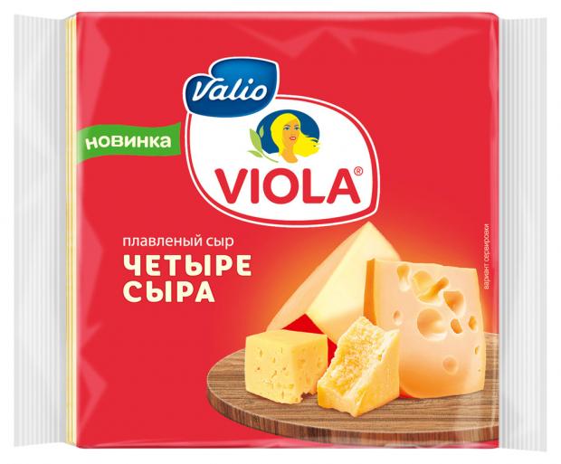 

Сыр плавленый Valio Viola Четыре сыра в ломтиках, 140 г
