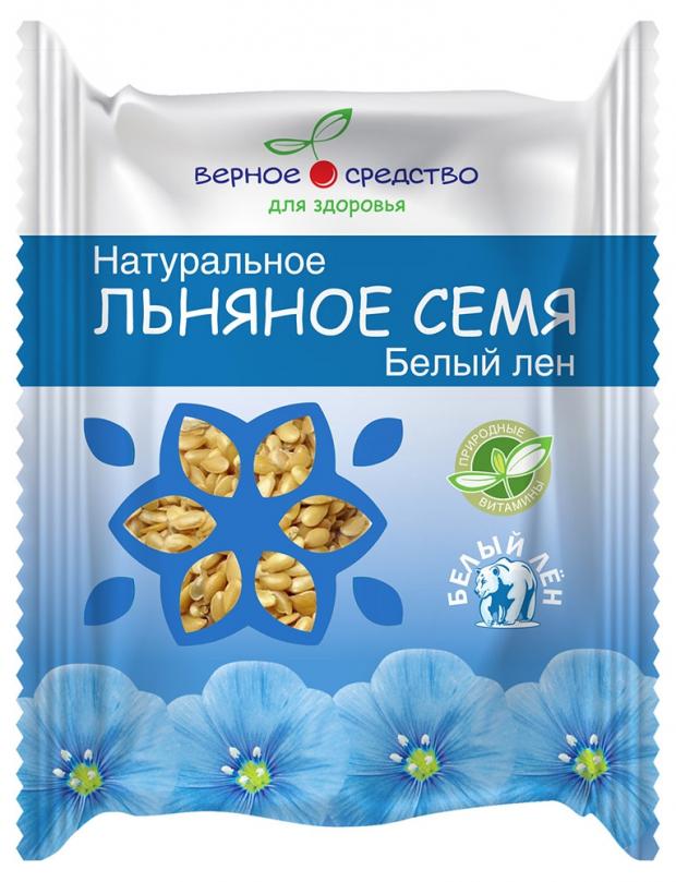 

Семя льняное «Верное средство» белый лен, 100 г