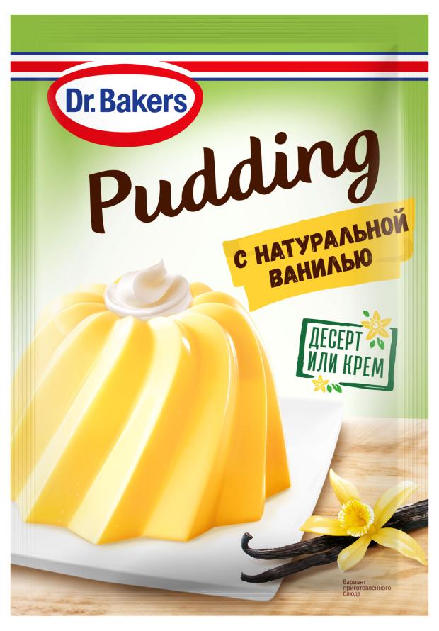 

Пудинг Dr.Bakers с натуральной ванилью, 35 г