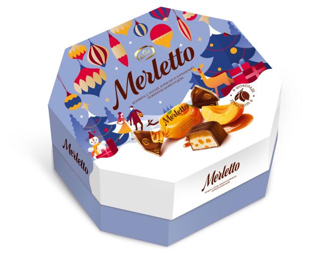 

Конфеты Merletto с курагой, 150 г