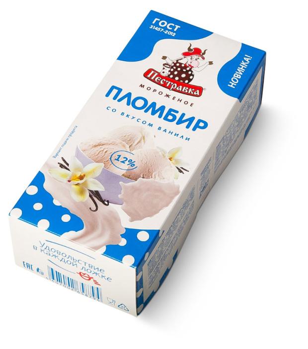 Мороженое Пестравка Ваниль БЗМЖ, 240 г