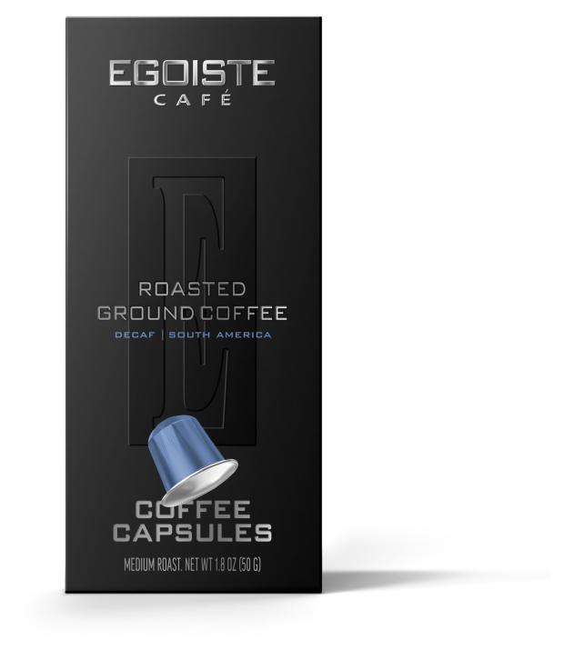 

Кофе в капсулах Egoiste Decaf, 5 г х 10 шт
