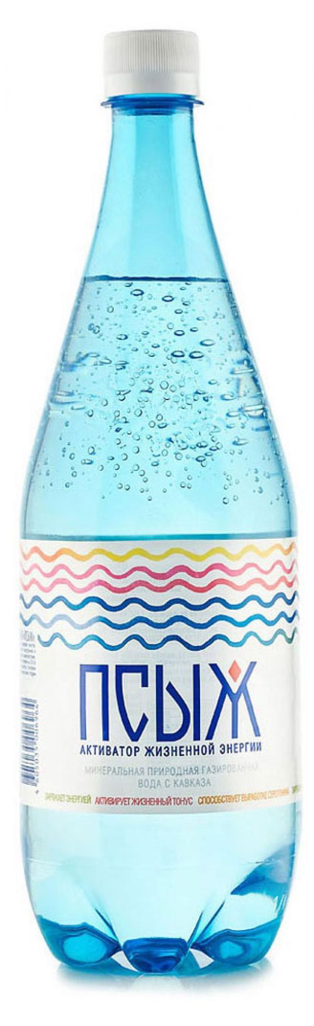 Вода минеральная ПСЫЖ с газом 1 л 57₽