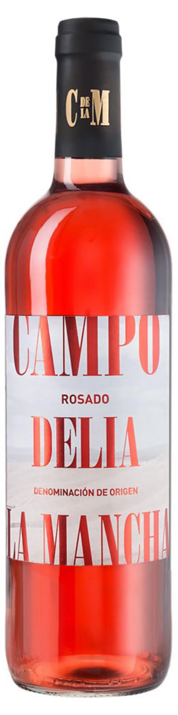 Вино Campo Delia La Mancha Rosado розовое сухое Испания, 0,75 л campo nuevo rosado navarra do bodegas príncipe de viana