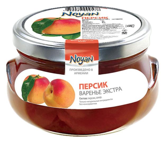 

Варенье Noyan Персик экстра, 450 г