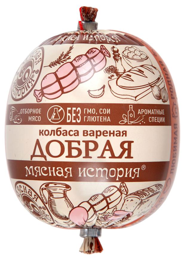 Колбаса вареная Мясная история Добрая, 500 г