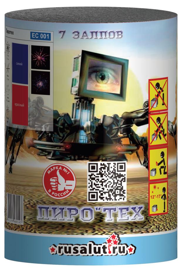 

Батарея салютов Русалют Пиротех, 7 залпов