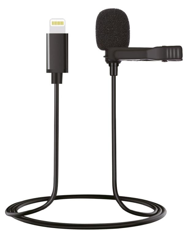 

Микрофон Mobility MMI-2 Lightn петличный с клипсой черный