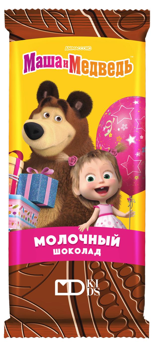 

Шоколад молочный Маша и Медведь, 85 г