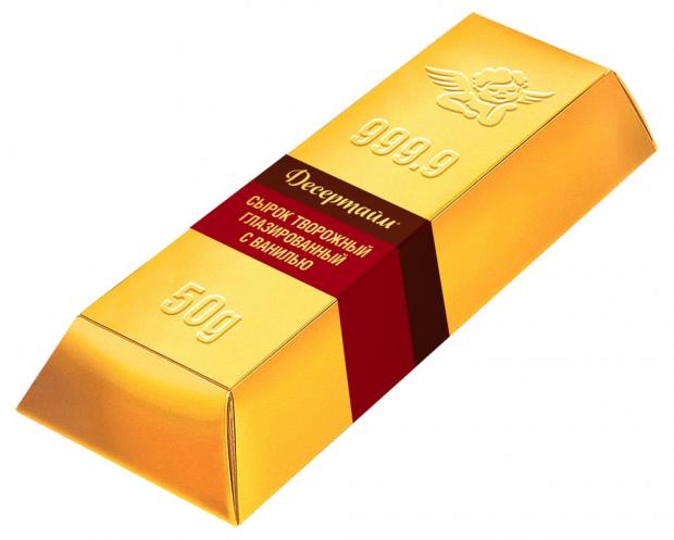 

Сырок творожный «Десертайм» глазированный с ванилью 20%, 50 г