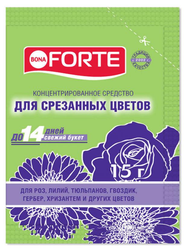 цена Средство для срезанных цветов Bona Forte, 15 г