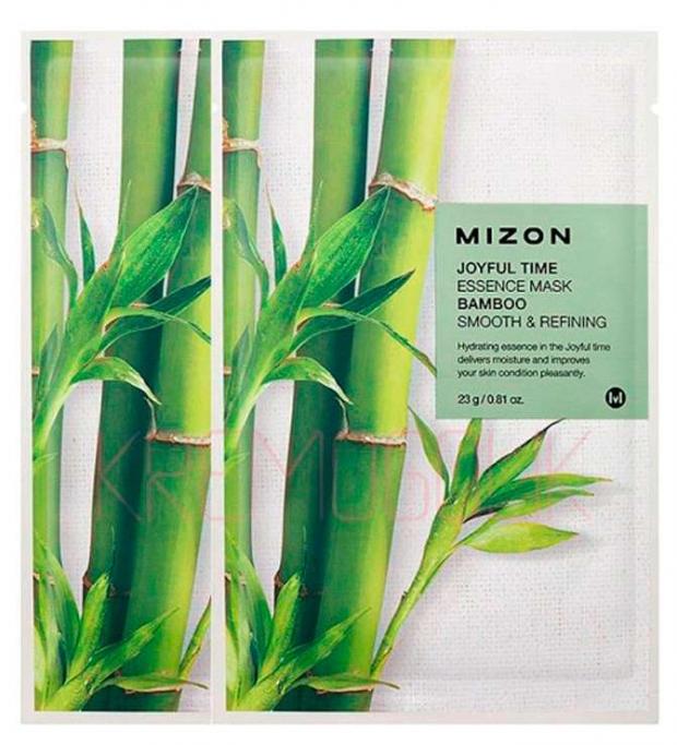 Маска для лица Mizon Joyful Time Essence Mask Bamboo тканевая, 23 мл