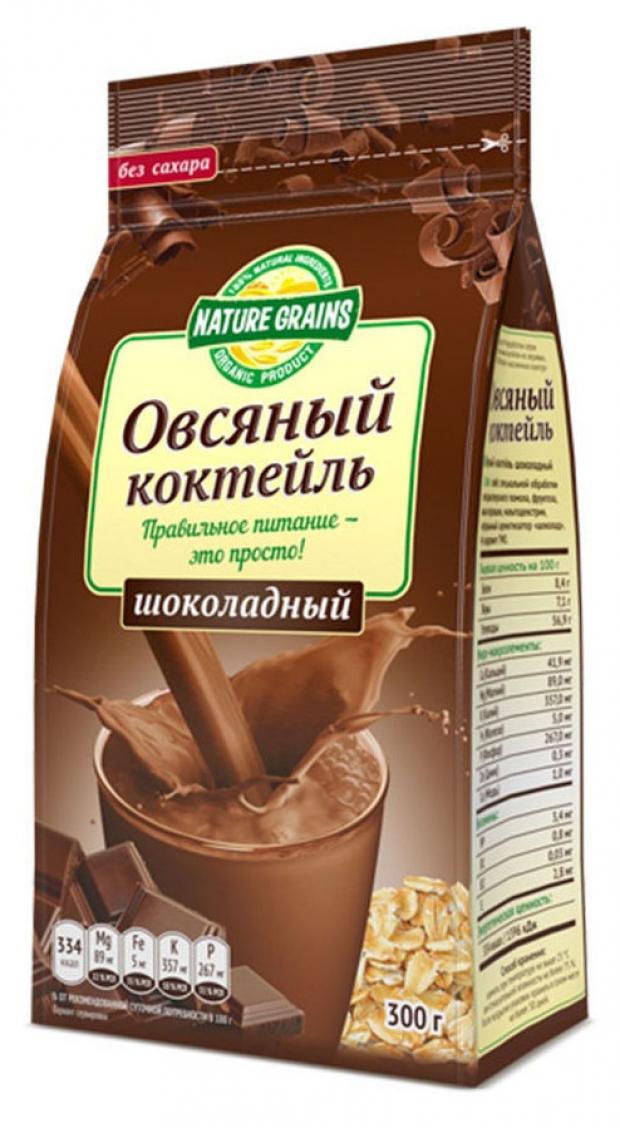 Коктейль овсяный Nature Grains Шоколадный, 300 г