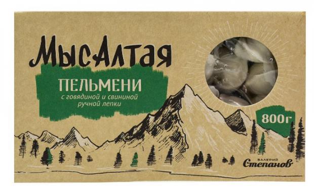 Пельмени Мыс Алтая с говядиной и свининой, 800 г