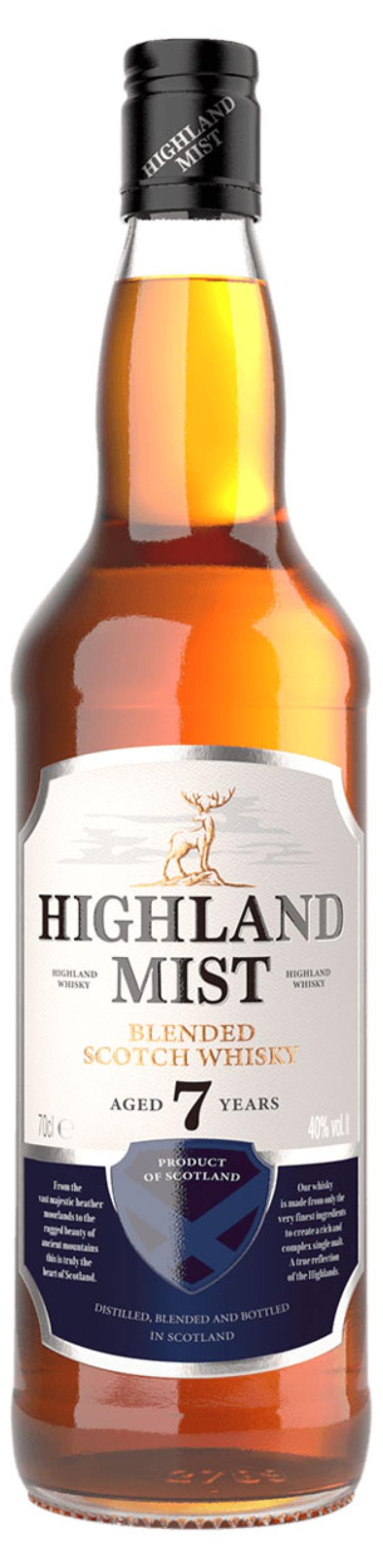 Виски Highland Mist 7 Years Шотландия, 0,7 л виски johnnie walker black label шотландия 0 7 л