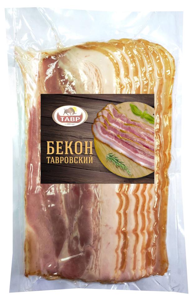 Бекон варено-копченый ТАВР Охотничий нарезка, 250 г