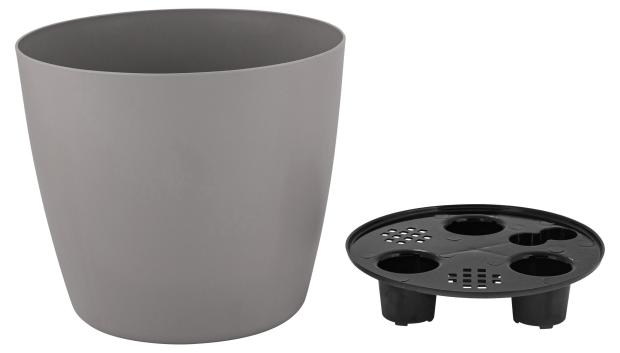 

Горшок InGreen Vienna сдренажной вставкой французский платан 2 л, 16 см