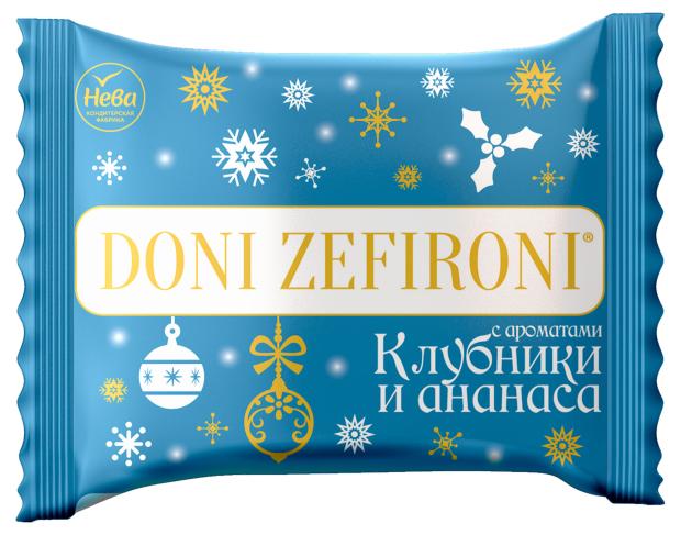 

Зефир Doni Zefironi с ароматами клубники и ананаса, 35 г