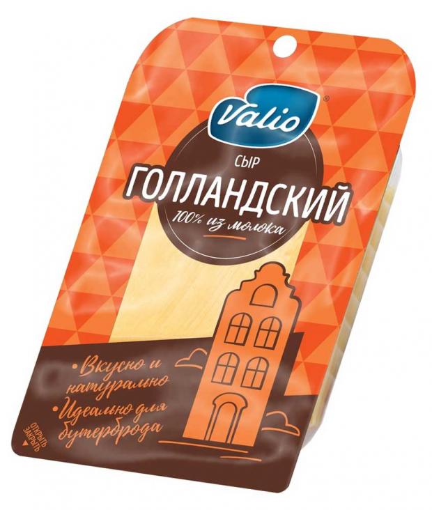 

Сыр твердый Valio Голландский 45%, 120 г