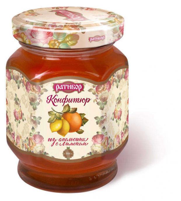 

Конфитюр Ратибор из апельсина с лимоном, 350 г