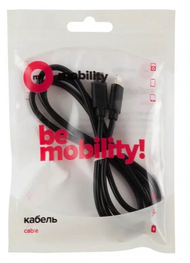 

Дата-кабельMBmObilityType-C-Lightning,3Ачерный