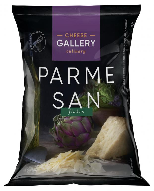

Сыр твердый тертый Cheese Gallery Parmesan 38% БЗМЖ, 100 г