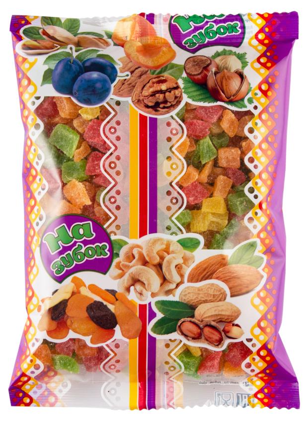 Цукаты из ананаса На зубок кубики микс, 300 г