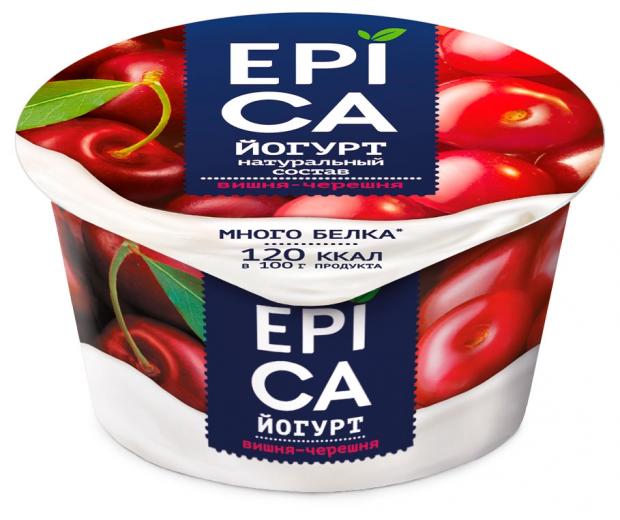 

Йогурт Epica с вишней-черешней 4.8%, 130 г