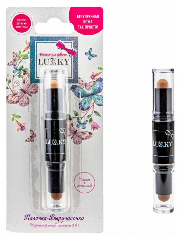 

Корректирующий карандаш Lukky 2 в 1