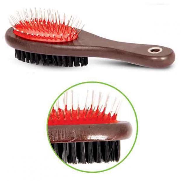 

Щетка для кошек Trio двусторонняя