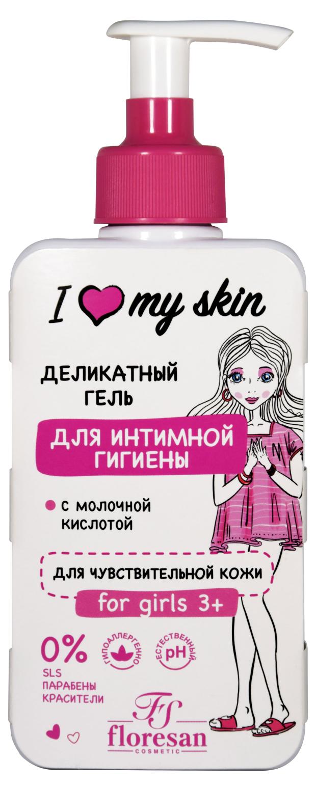 Гель для интимной гигиены FLORESAN Деликат с молочной кислотой, 250 мл