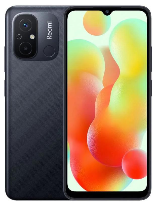

Смартфон Xiaomi Redmi 12С 3/64 6,71", серый