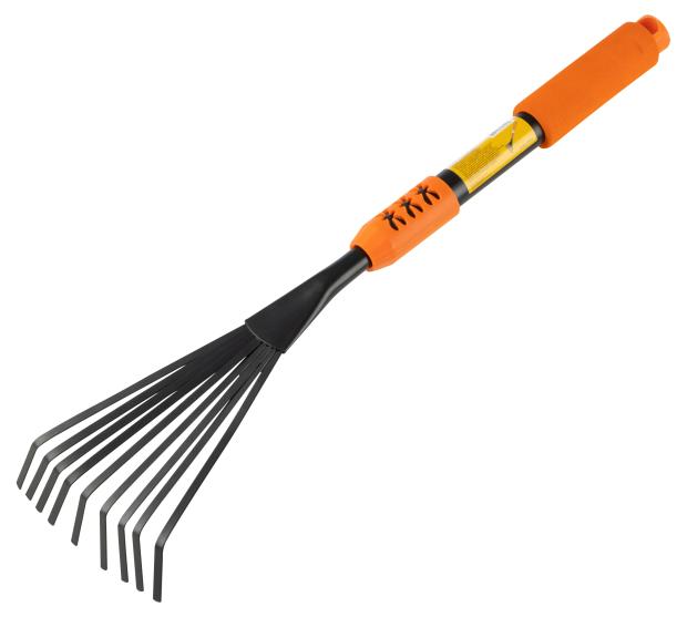 

Грабельки веерные малые Park HG3550-L 9-зубчиков поролоновая ручка