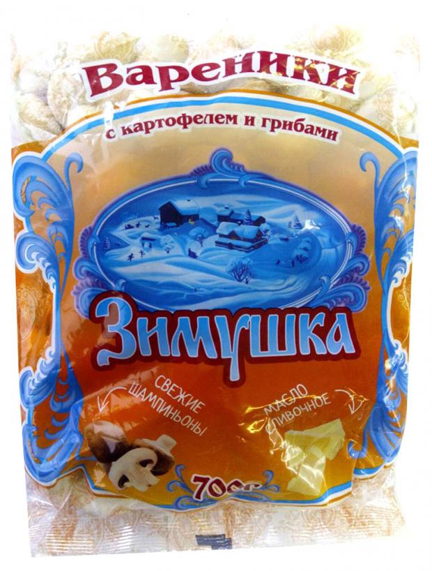 Вареники Зимушка с картофелем и грибами, 700 г