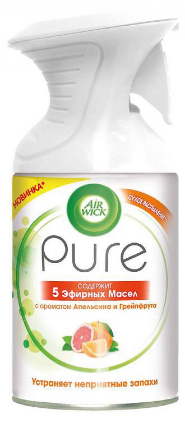 Освежитель воздуха Air Wick Pure Апельсин и грейпфрут, 250 мл