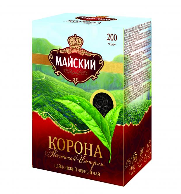 

Чай черный «Майский» Корона Российской Империи листовой, 200 г