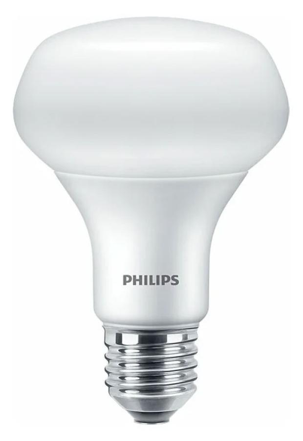 

Лампа светодиодная Philips Essential LED 2700К, E27, R80, 10Вт, 2700 К
