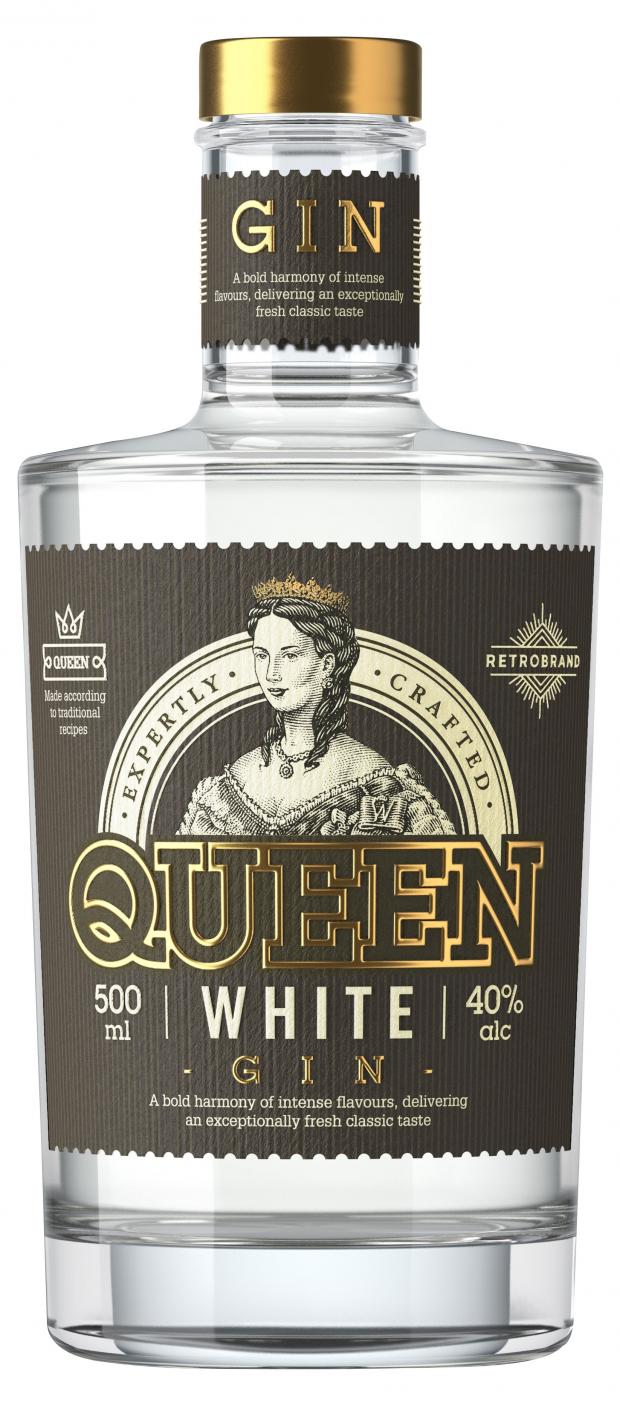 Джин Queen White Россия, 0,5 л