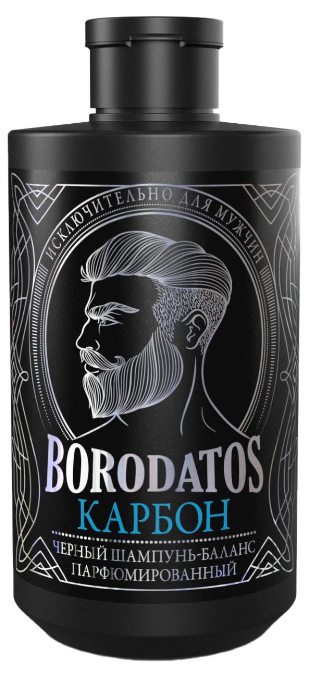 

Шампунь-баланс для волос Borodatos Карбон черный, 400 мл
