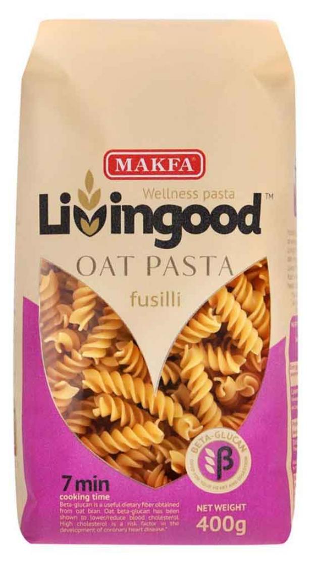 

Макаронные изделия MAKFA Livingood Fusilli овсяные, 400 г