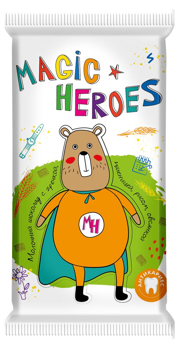 

Шоколад Magic Heroes молочный со злаками, 30 г