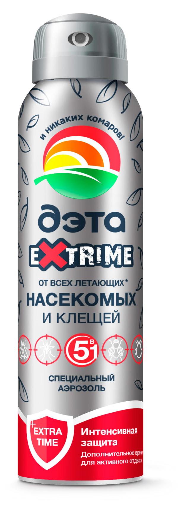 

Аэрозоль Дэта от всех летающих и клещей, 150 мл