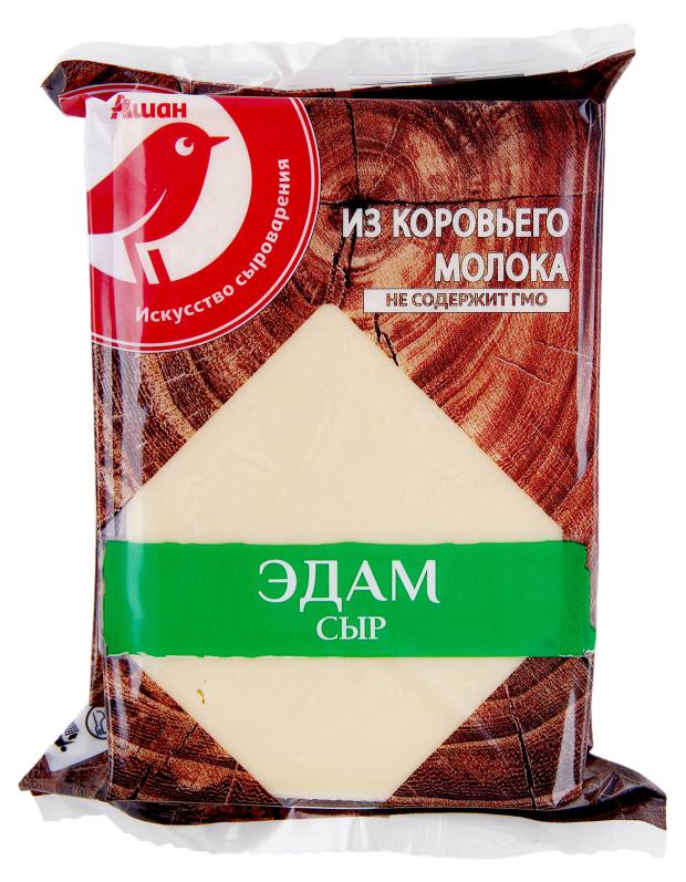 

Сыр твердый АШАН Красная птица Эдам 45% БЗМЖ, 200 г