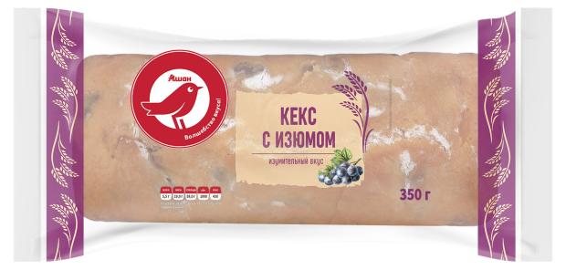 Кекс АШАН Красная птица с изюмом, 350 г