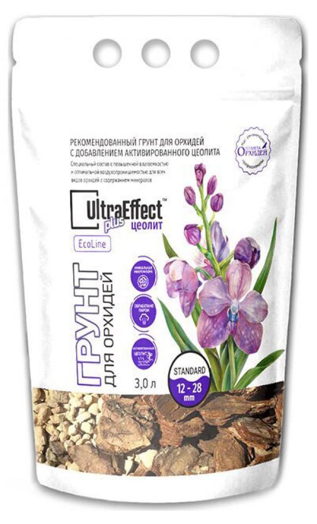 

Грунт для орхидей Эффект БИО UltraEffect Plus EcoLine c цеолитом, 3 л