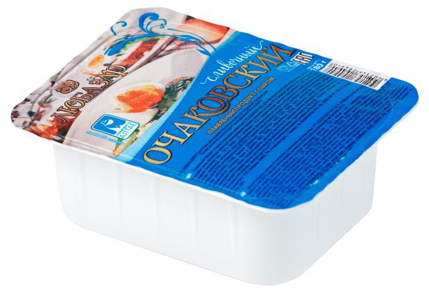 Сыр плавленый ЛюбаЗар Очаковский сливочный 50% БЗМЖ, 180 г