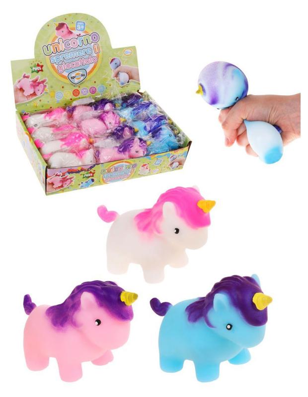 Игрушка антистресс Наша Игрушка Единорожка, 12x6x8 см