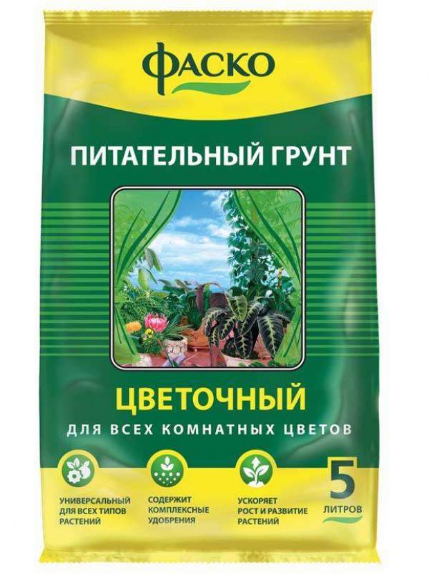 

Грунт для цветов «Фаско» Цветочный, 5 л