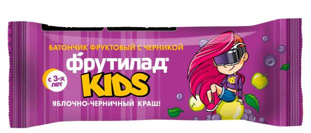 Баточник фруктовый Фрутилад Kids Яблочно-черничный краш, 25 г