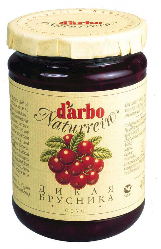 

Соус брусничный Darbo Дикая брусника, 400 г